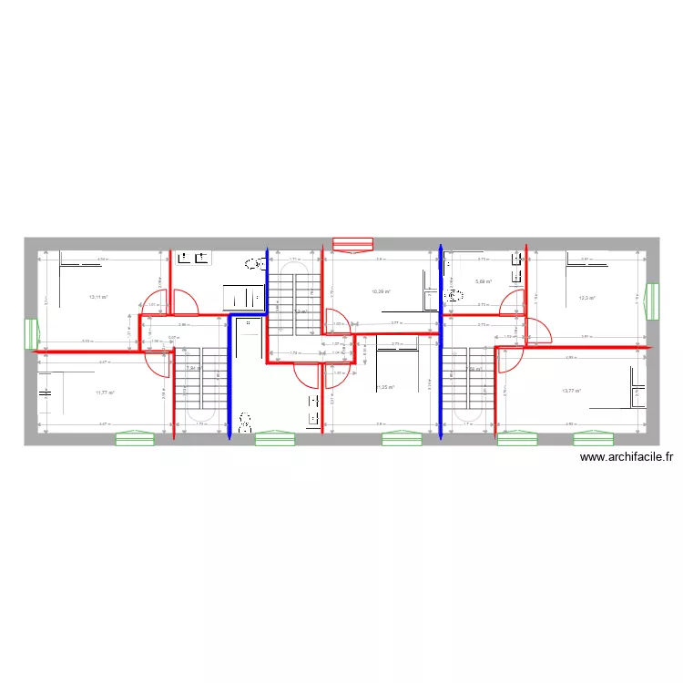 LASSUS &eacute;tage 1. Plan de 