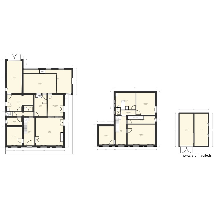 Maison maternelle RDC. Plan de 0 pièce et 0 m2