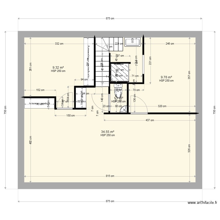 rdc STINDEL. Plan de 0 pièce et 0 m2