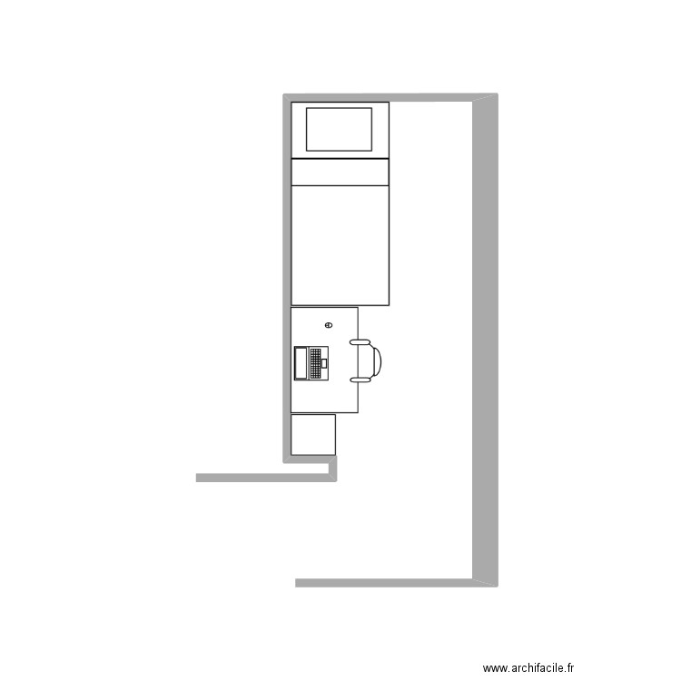 Chambre Eflamm. Plan de 0 pièce et 0 m2