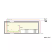 Sch&eacute;ma &eacute;lectrique escalier entr&eacute;e