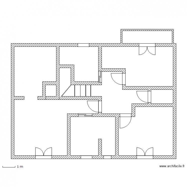 BOUE ETAGE. Plan de 0 pièce et 0 m2