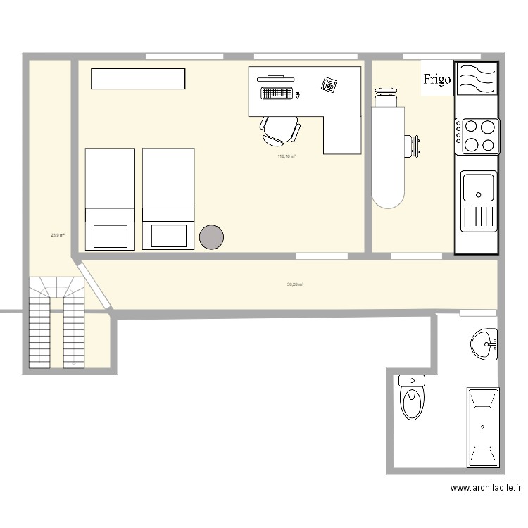 Kot namur. Plan de 0 pièce et 0 m2