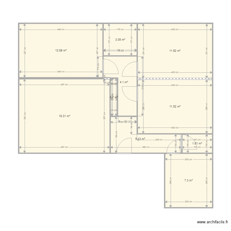 Suchod. Plan de 0 pièce et 0 m2