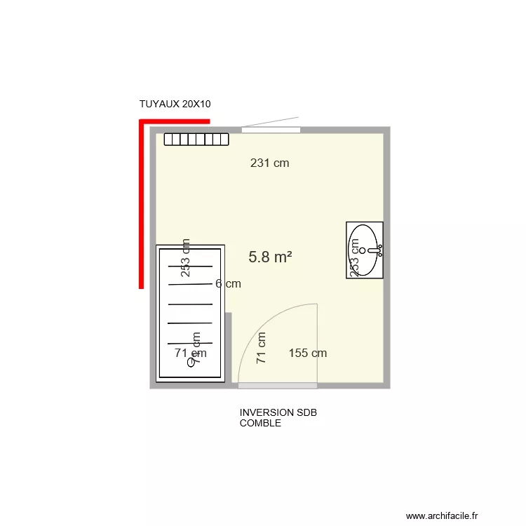 BONIFACE JACQUES. Plan de 