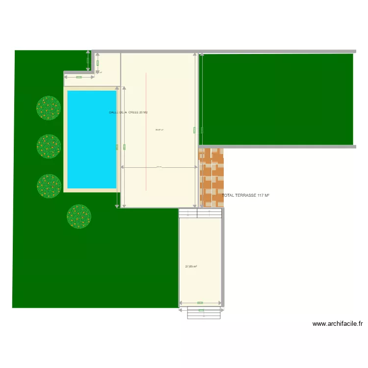JARDIN BRAGASSARGUES. Plan de JARDIN BRAGASSARGUES. Plan de
