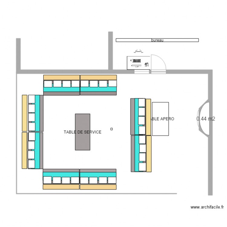 four à pain 5. Plan de 0 pièce et 0 m2