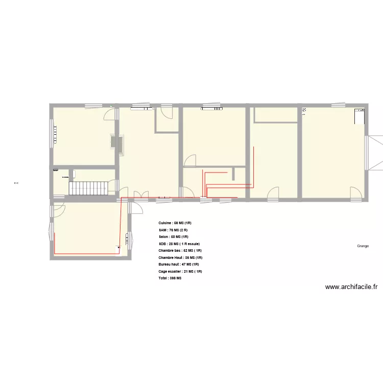 Maison parents 4 nue eau chaude. Plan de Maison parents 4 nue eau chaude. Plan de