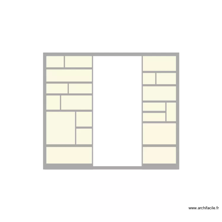 BIBLIO 17 SEVRES. Plan de 