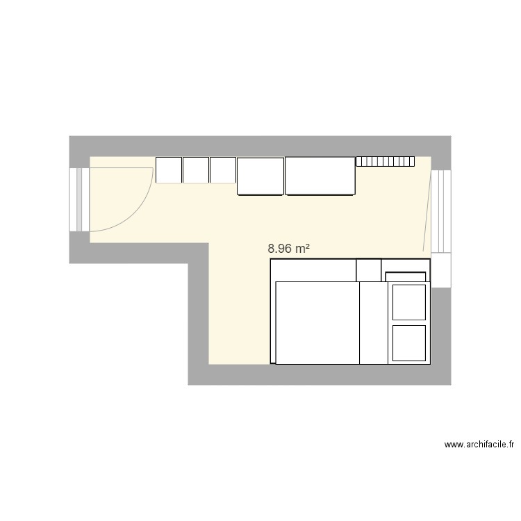 chambre léonie. Plan de 0 pièce et 0 m2