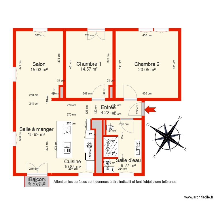 BI 5837 côté. Plan de 0 pièce et 0 m2