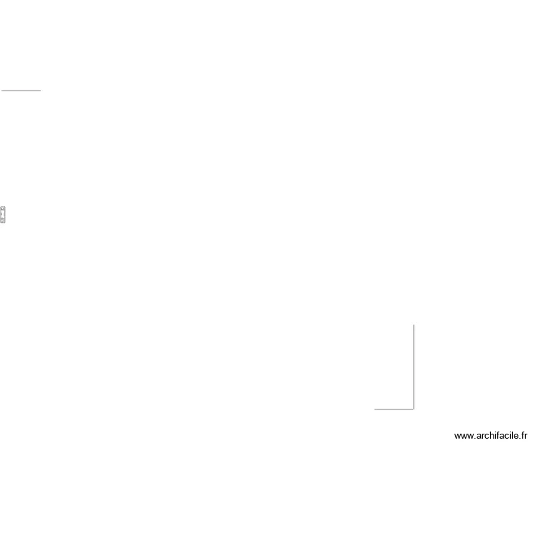 layout 100m2 house . Plan de 