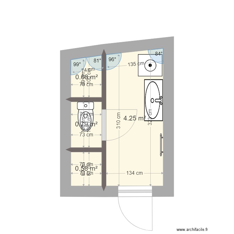 caroff. Plan de 0 pièce et 0 m2