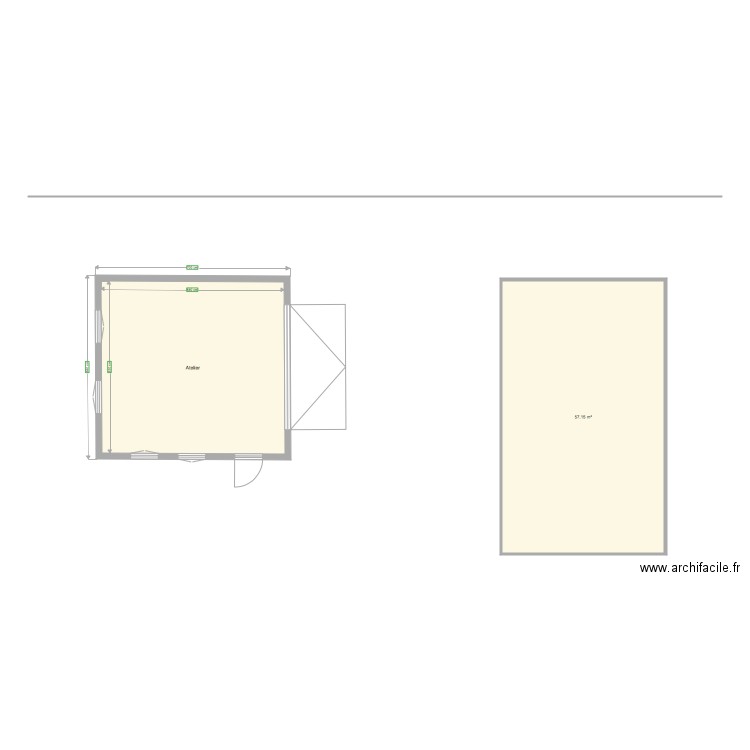 atelier 40. Plan de 0 pièce et 0 m2