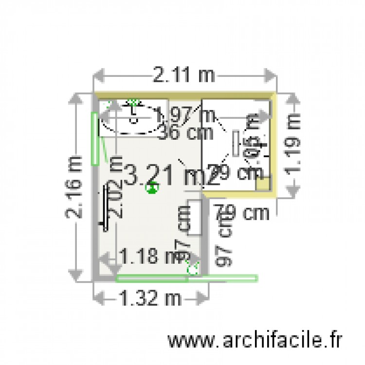 Plan. Plan de 0 pièce et 0 m2