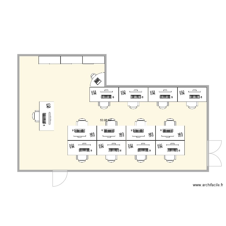 Salle automatismes V2. Plan de 0 pièce et 0 m2