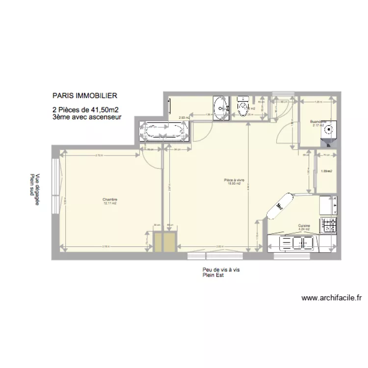 52 AUBERVILLIERS SACHIE. Plan de 52 AUBERVILLIERS SACHIE. Plan de