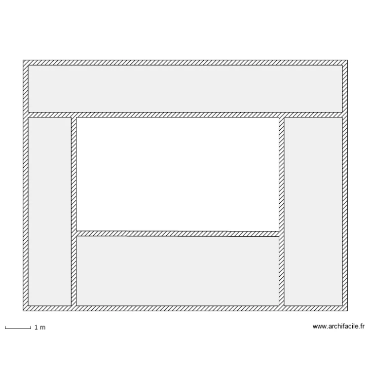 terrasse piscine. Plan de 