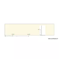 mur sous la mezzanine