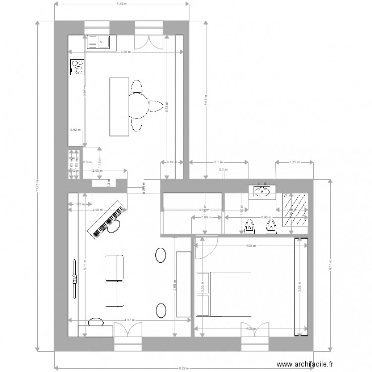 ALESSANDRA. Plan de 0 pièce et 0 m2