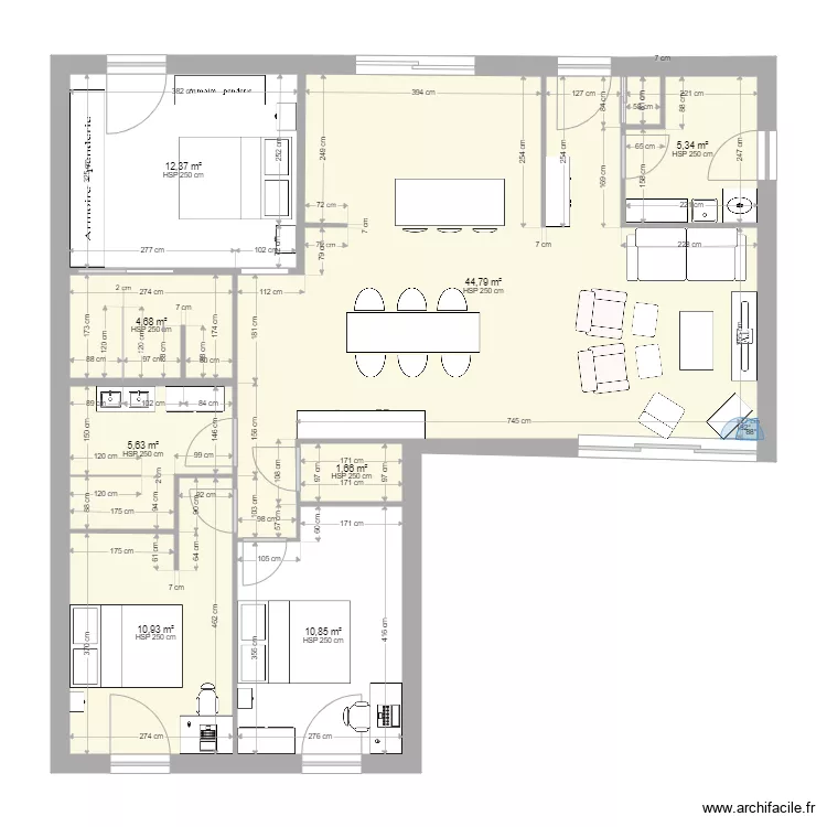 Mesquer chambres1 11. Plan de 