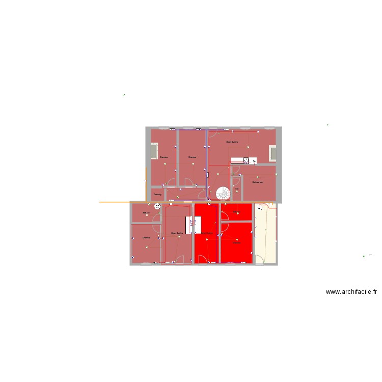 Essai. Plan de 0 pièce et 0 m2