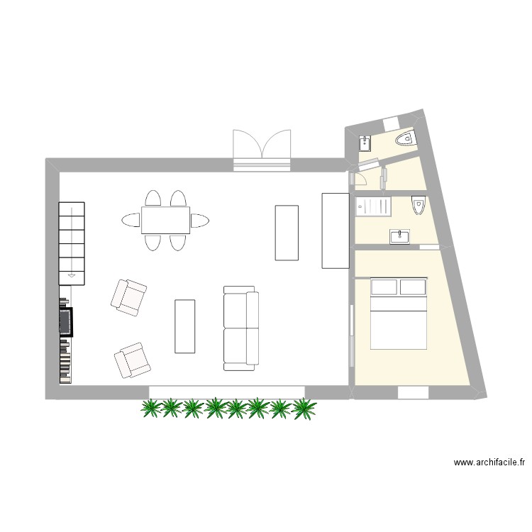 NOTRE DAME DES CHAMPS 2°. Plan de 0 pièce et 0 m2
