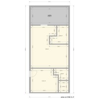 maison rectangle 80 m2