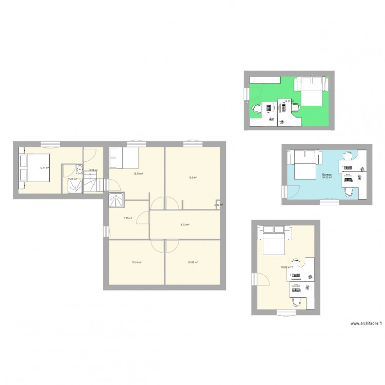 plan maison 3. Plan de 0 pièce et 0 m2