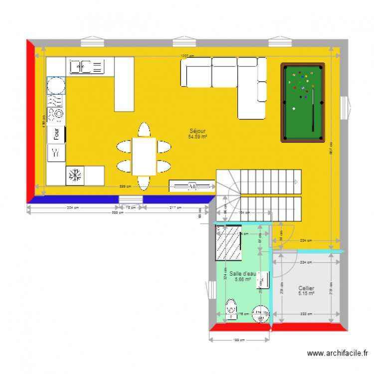 Plan Combles  V 2. Plan de 0 pièce et 0 m2