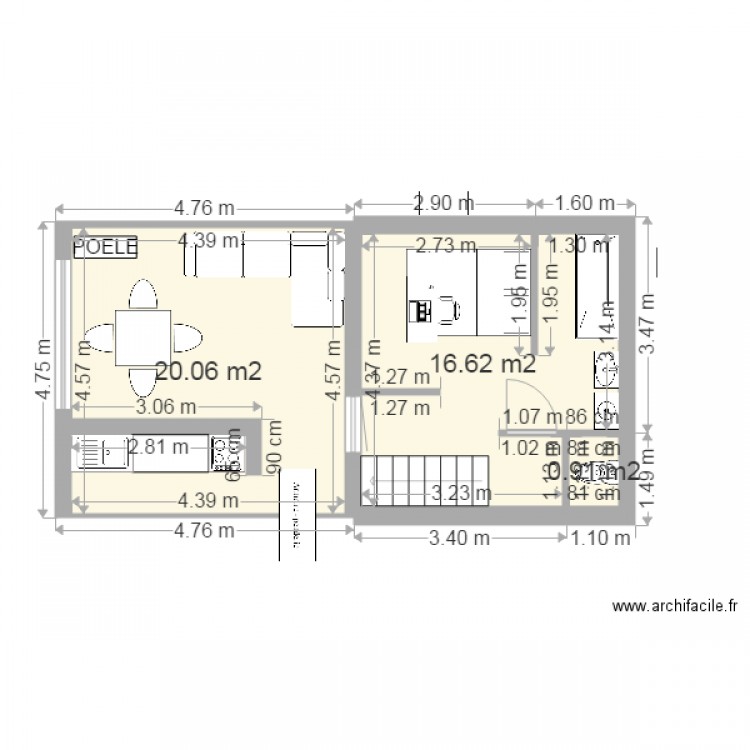 PROJET BENJAMINBBBBBBB. Plan de 0 pièce et 0 m2