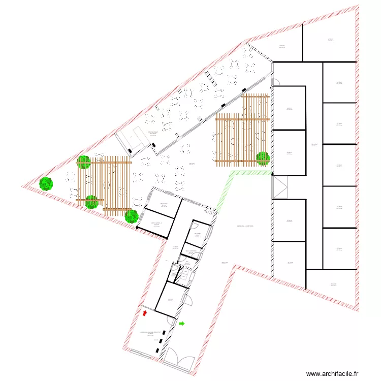 LYON 7 VIENNE V1. Plan de 