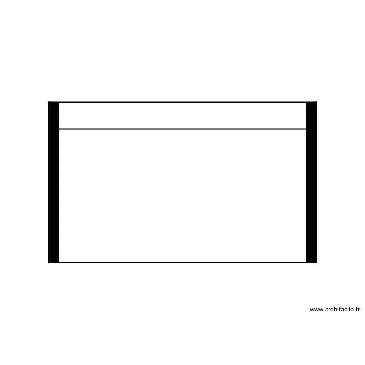 ATLIER vue derriere. Plan de 