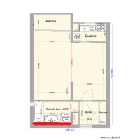 Plan origine Appart. Biarritz