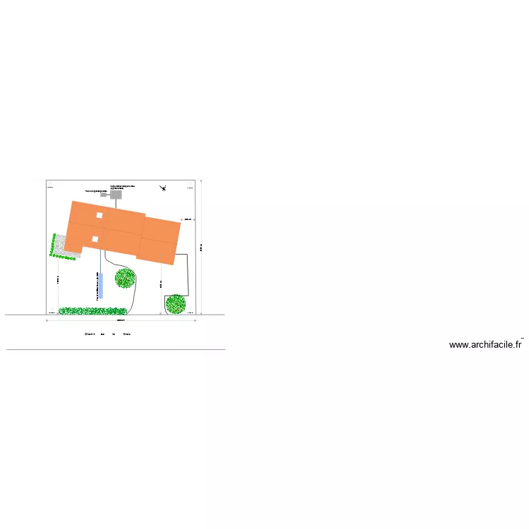 plan de masse. Plan de 
