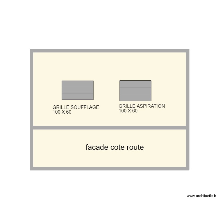 LOCAL M CHEZEAU GRILLES. Plan de 0 pièce et 0 m2