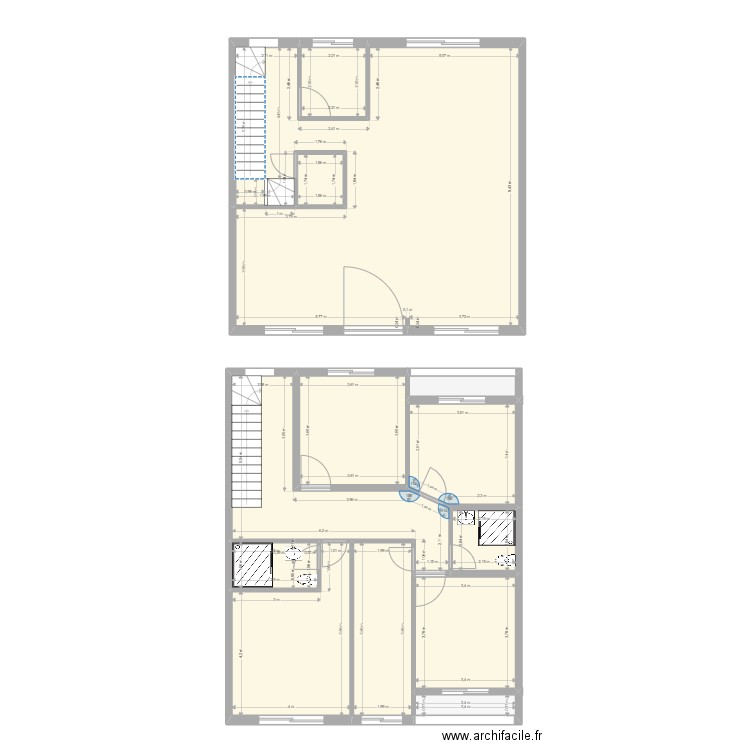 VILLA 3. Plan de 0 pièce et 0 m2