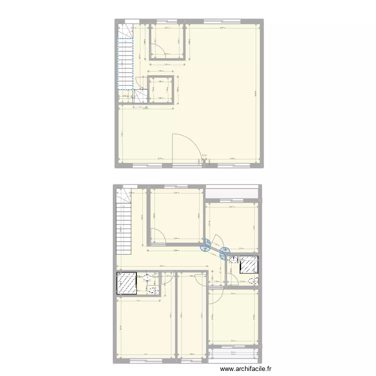 VILLA 3. Plan de 