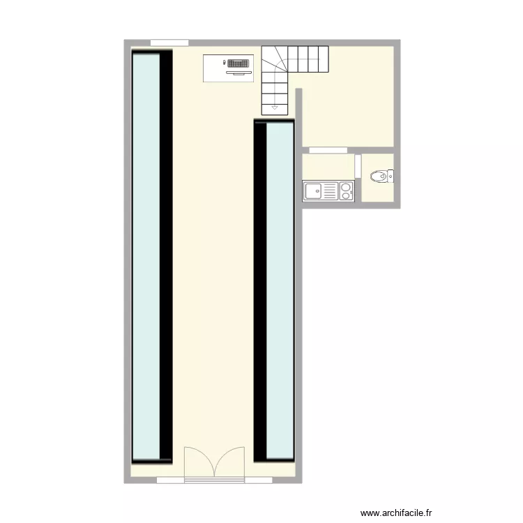 Magasin Derb Omar. Plan de 