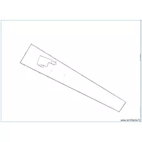 plan de masse avec cotations pour rehausser