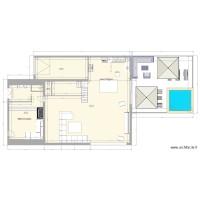 Plan extension salon 12 x 12