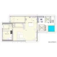 Plan extension salon 12 x 12