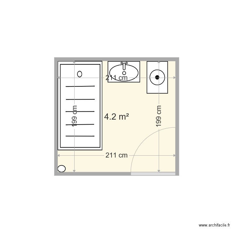 VERNACHT CHRISTIANE. Plan de 0 pièce et 0 m2