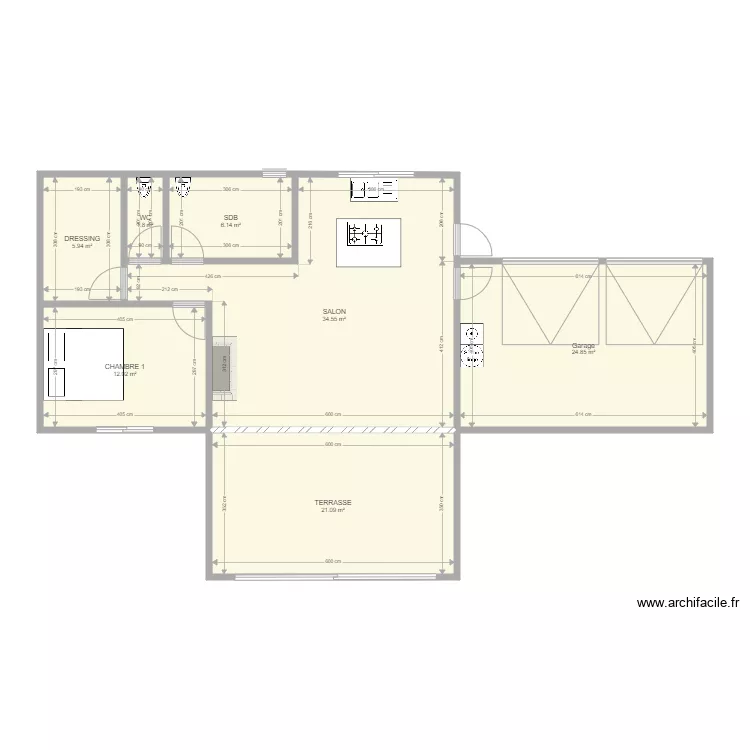 NOUVELLE MAISON 6. Plan de 0 pièce et 0 m2