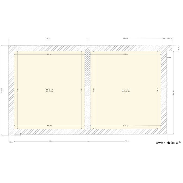 plancher ulrich. Plan de 0 pièce et 0 m2