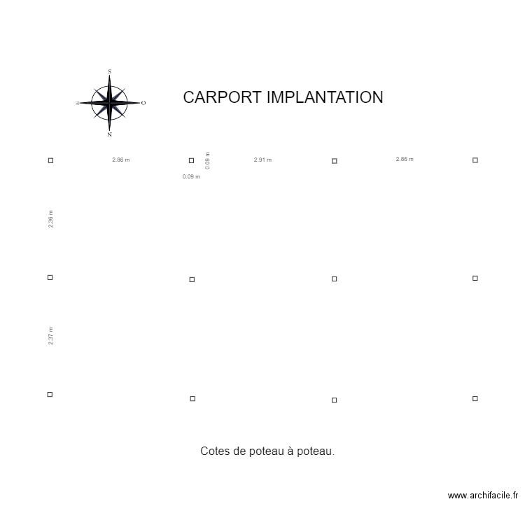 Carport Villas. Plan de 0 pièce et 0 m2