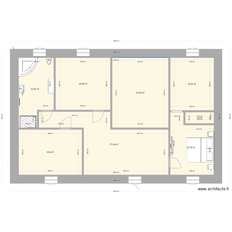 Laura final plomberie. Plan de 0 pièce et 0 m2