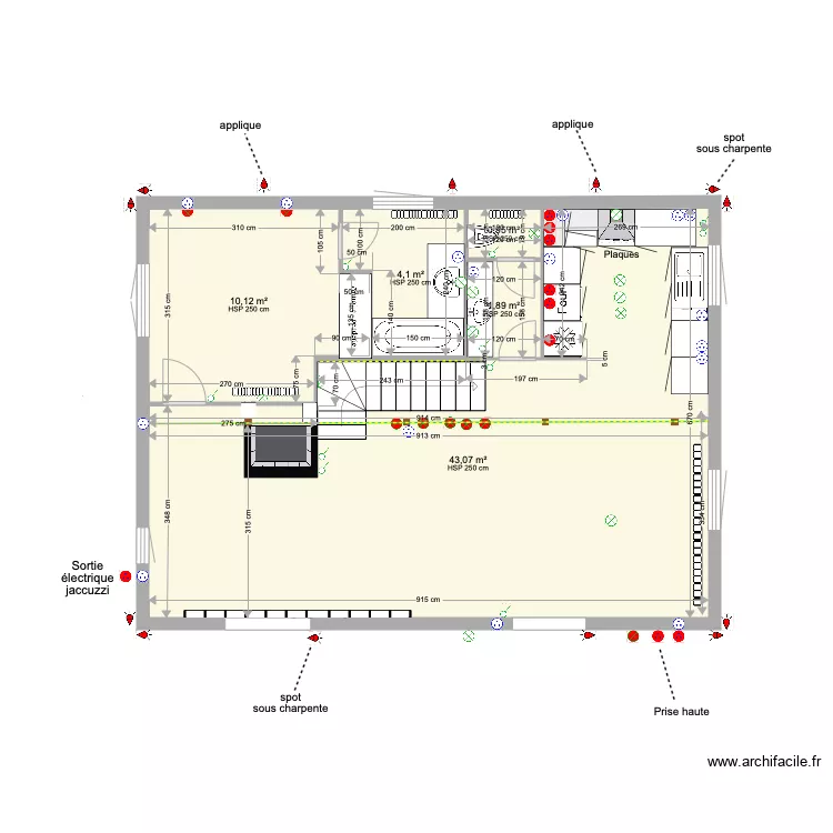 Plan tactac rdj modifi&eacute; elec. Plan de 