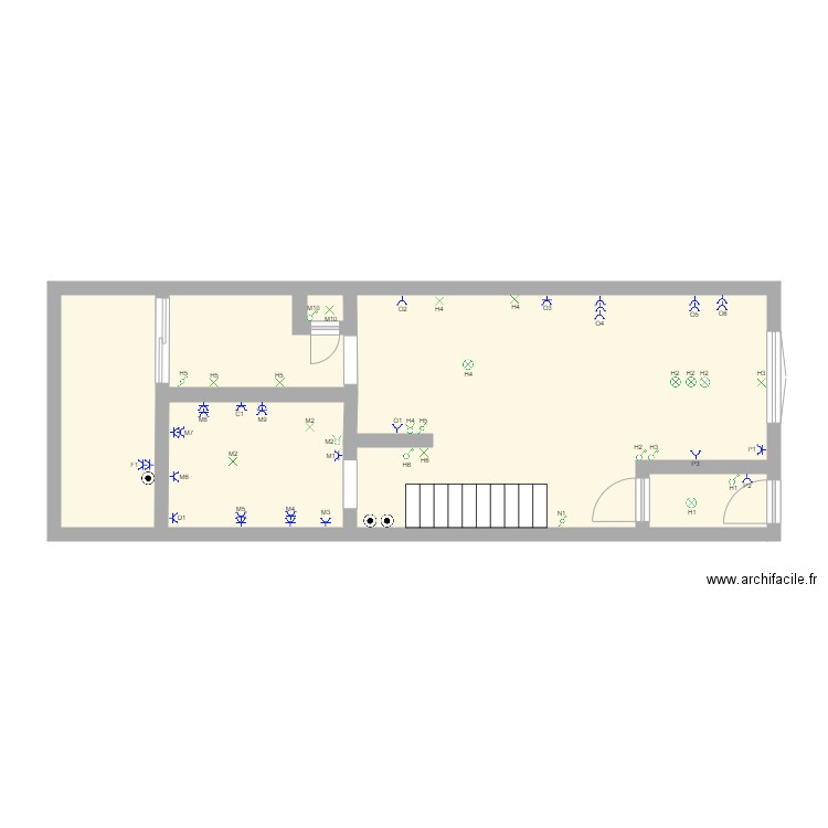 obus. Plan de 0 pièce et 0 m2