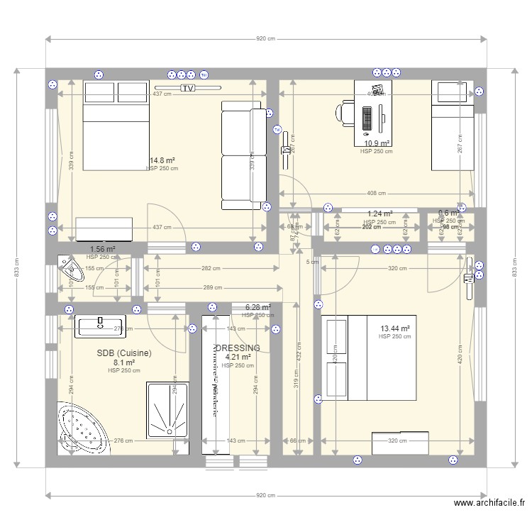 plan du haut. Plan de 0 pièce et 0 m2